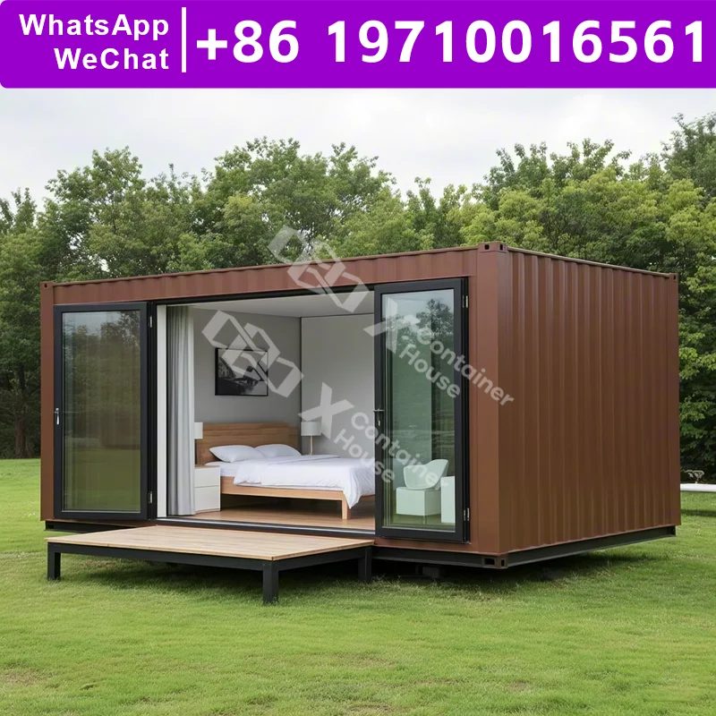 

Expandable Container Tiny Cabin Steel Layout Long Life Warranty Multi Layer Construction Versatile Usage Flat Pack Home Prefab