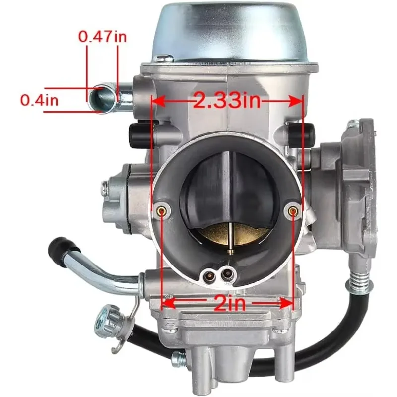 

Карбюратор YFM660 для Yamaha Grizzly 660 YFM660 2002 2003 2004 2005 2006 2007 2008, 4-тактный двигатель, высококачественная запчасть для вторичного рынка
