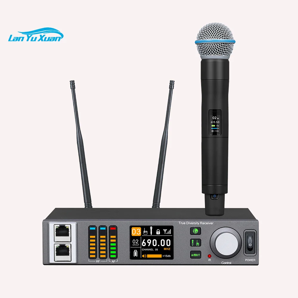 

EIF TX-9100 Professional Wireless Microphone High Quality 1 Channel Performance Stage KTV Club Party School Church