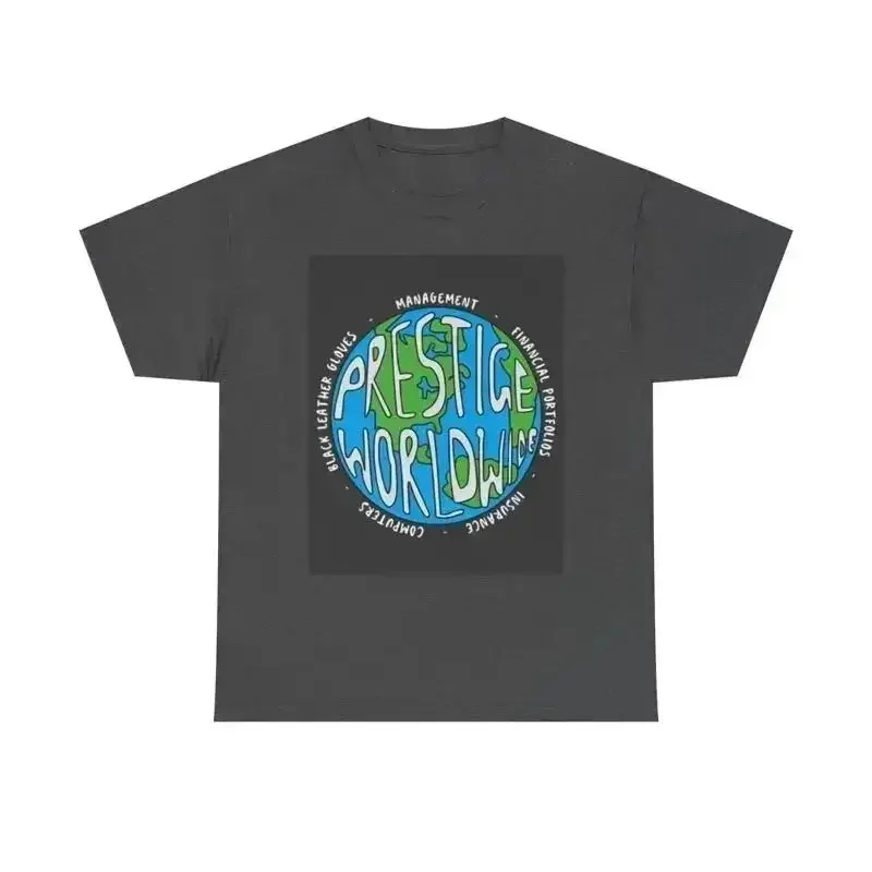 Prestige Worldwide T Shirt Brand New Apparel Heavy Cotton