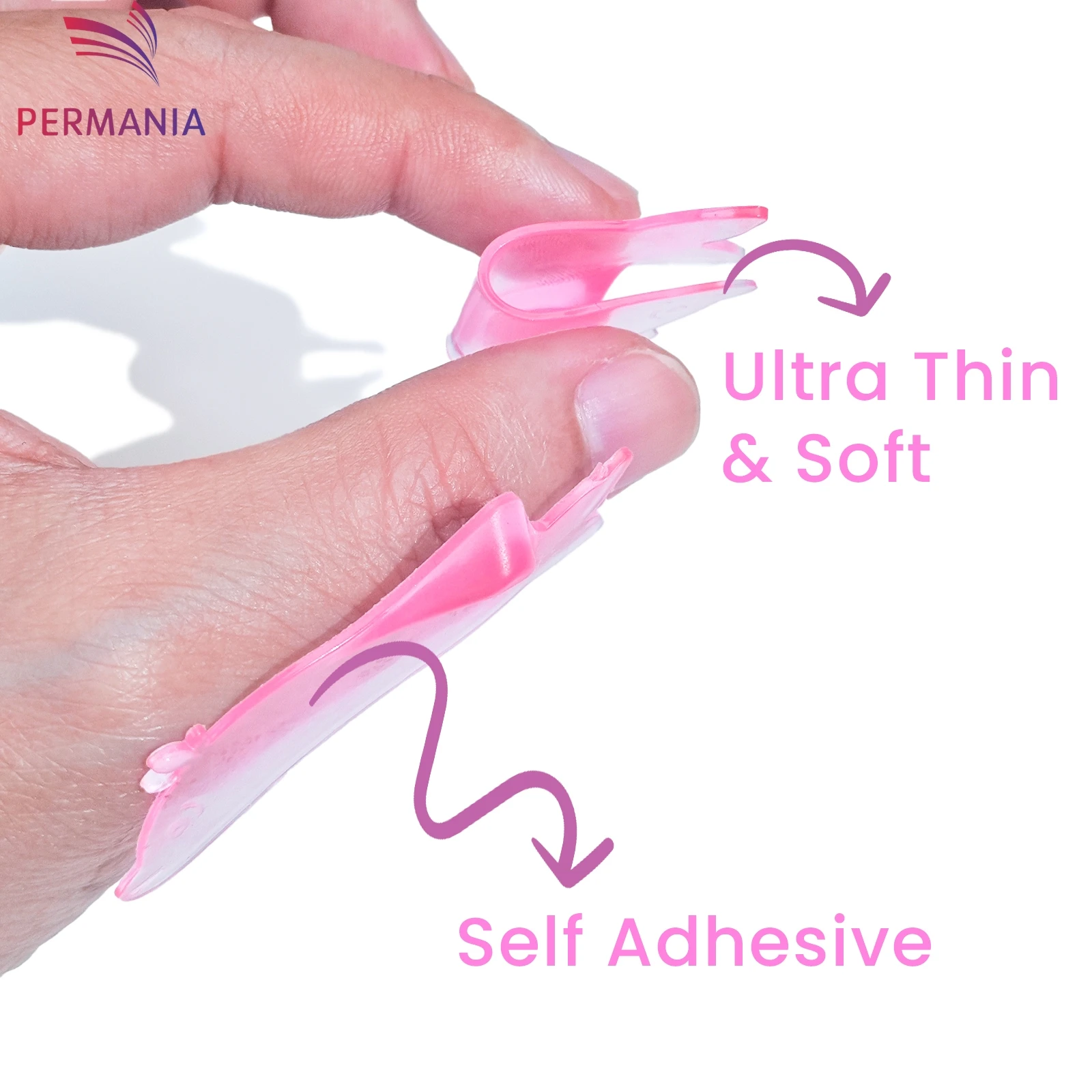 PERMANIA 1 쌍 돌고래 모양 재사용 가능한 실리콘 속눈썹 펌 래쉬로드 쉴드 래쉬 소프트닝 패드 속눈썹 컬러 메이크업 도구