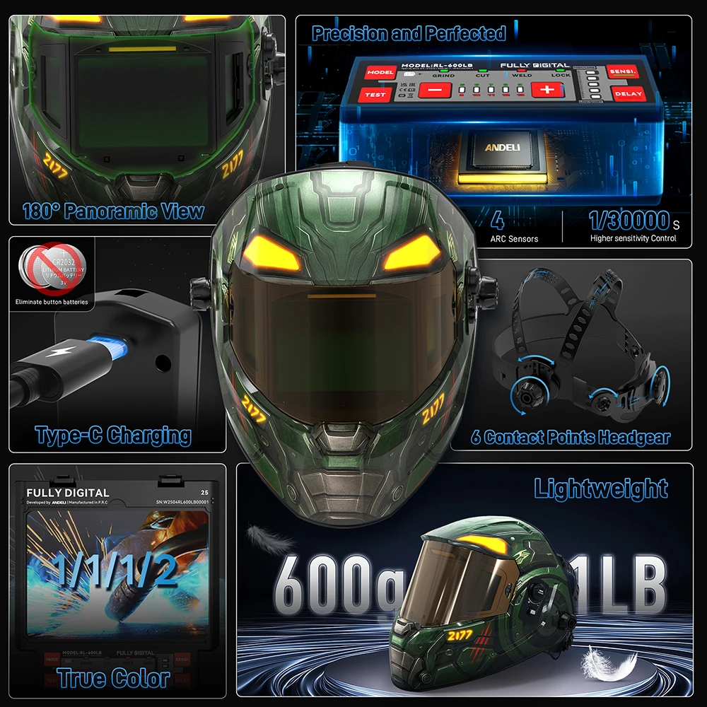 Thumbnail 2 - #3 Trending Welding Helmet Auto Darkening Right Now