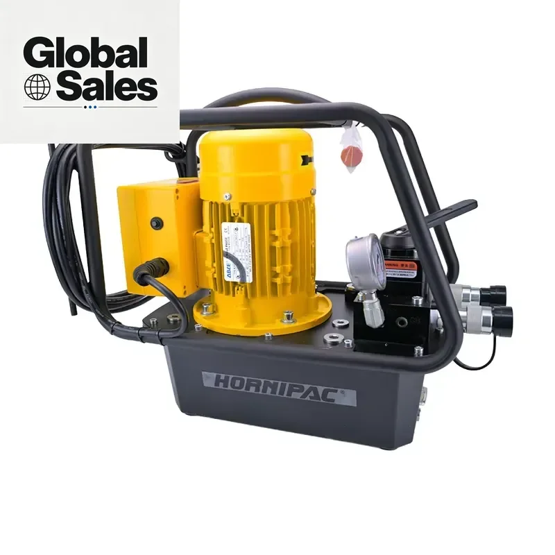 The HORNIPAC ZE-Series Hydraulic Electric Pump is the ideal solution for professionals and DIY enthusiasts seeking reliable,