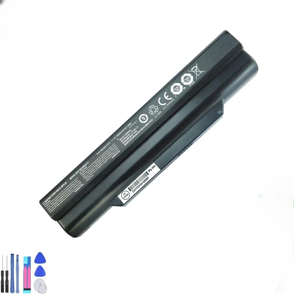 

Аккумулятор для ноутбука 5600 мАч W230BAT-6 для Clevo W230 W230SD W230SS W230S