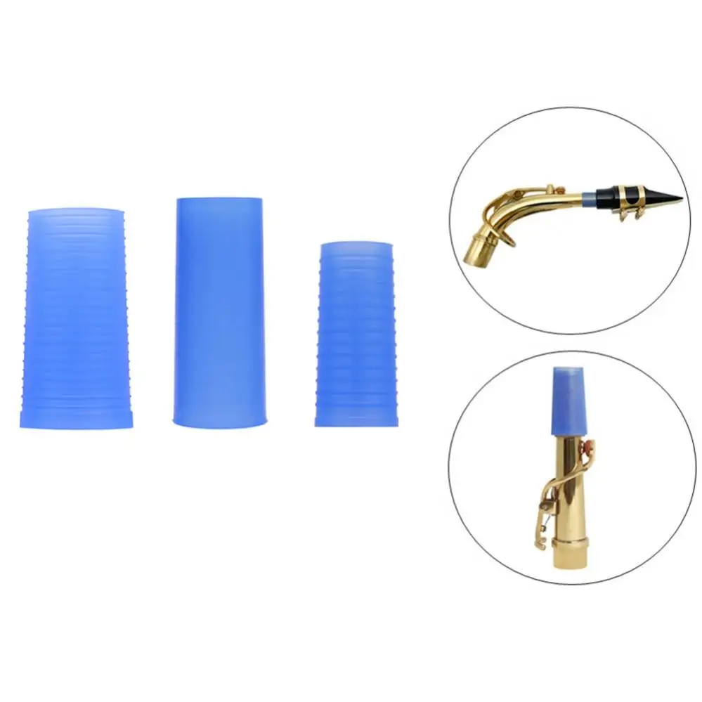 Saxophone Neck Cork for Alto / Soprano / Tenor Saxophone Silicone Material Good Sealing Long-term Use Saxophone Neck Joint Cork