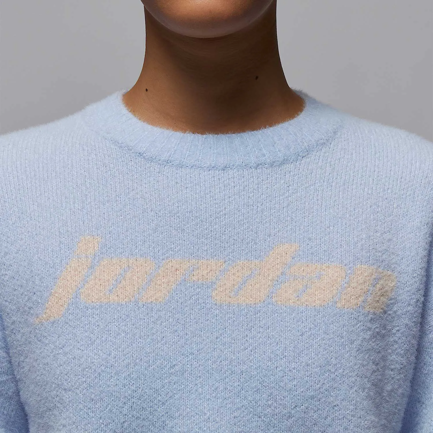 سترة Nike الرسمية الأصلية Air Jordan للسيدات برقبة دائرية HF9454-407