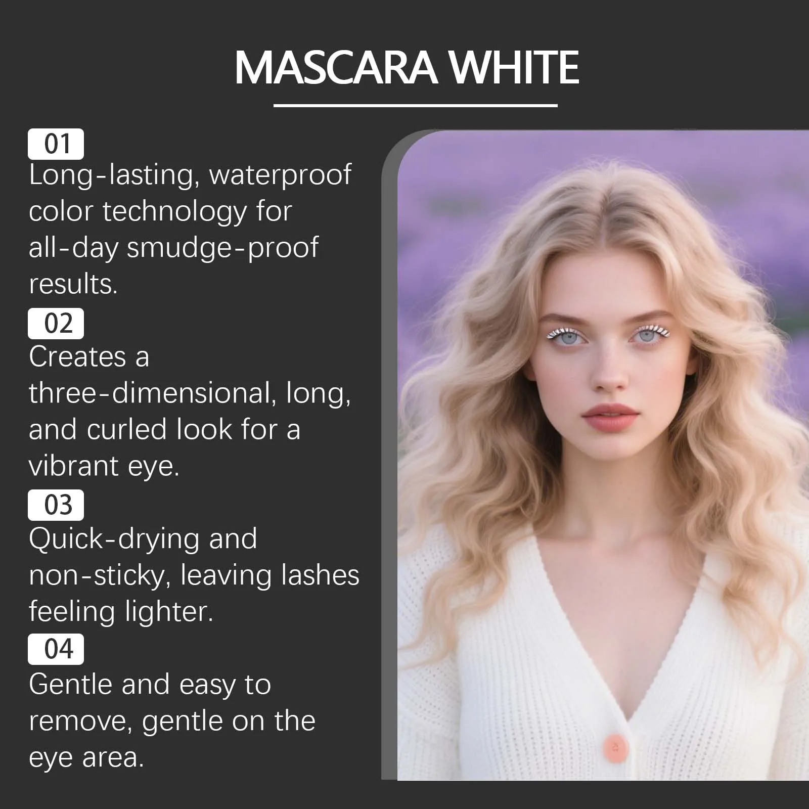 カーリングマスカラ ラッシュプライマー 防水 長持ち 簡単除去 目元 デイリーメイク 自然な外観 カール強化 汚れにくい