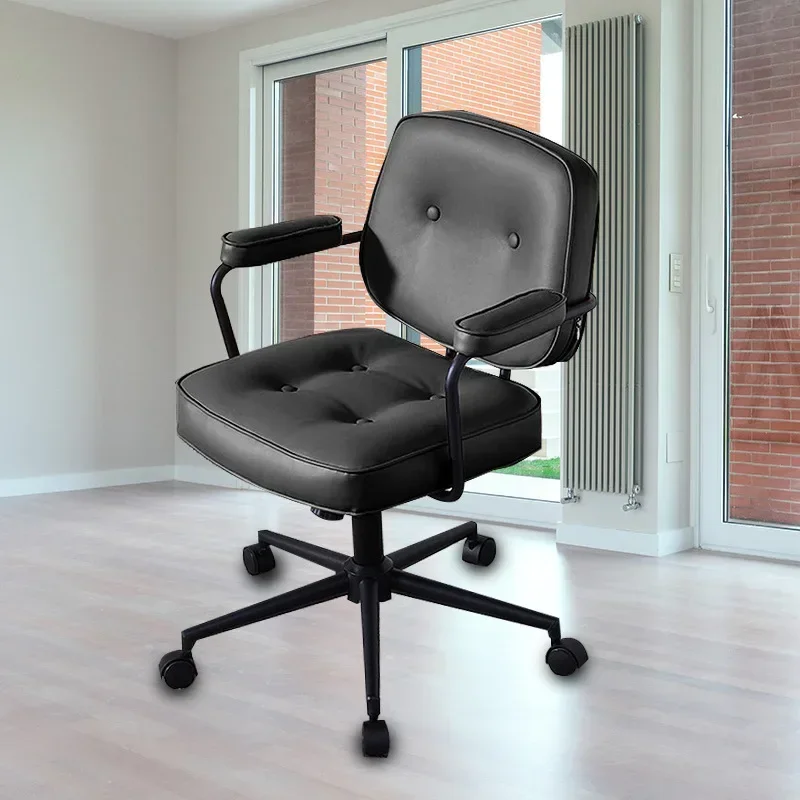

P19 New Office Chair Lift Swivel Chair Home Computer Chair Study Simple Backrest Gaming Desks Ergonomic Office Chairs Picau