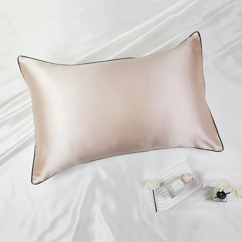 100% Natural Silk 22 momme Charmeuse Silk multicolor pillowcases pillow cases Envelope Closure standard queen king LS002