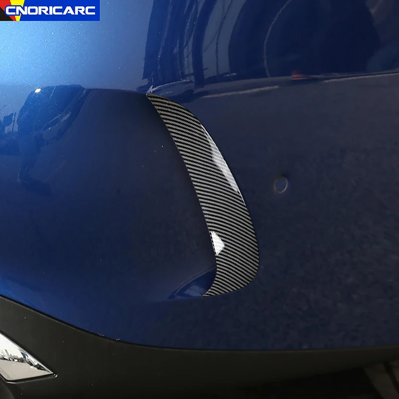 

Carbon Fiber Color Car Rear Spoiler Side Flank Wind Knife Sticker For Mercedes Benz C Class W206 C200 C260 C300 2022 Accessories