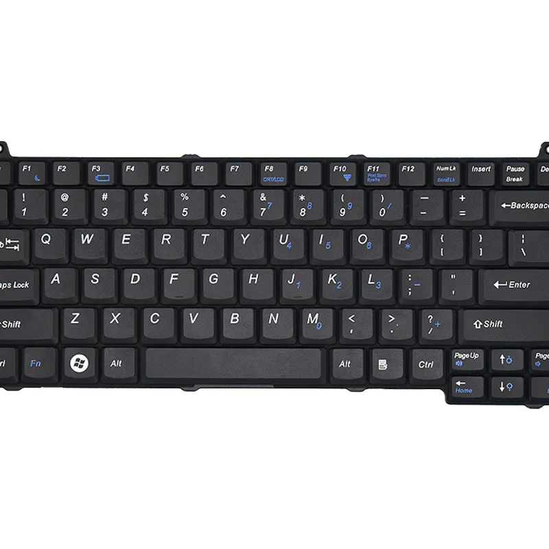 New US/English Russian  Laptop Keyboard Replacement For Dell Vostro 1310 1320 M1510 1520 M1310 v1510 PP36S