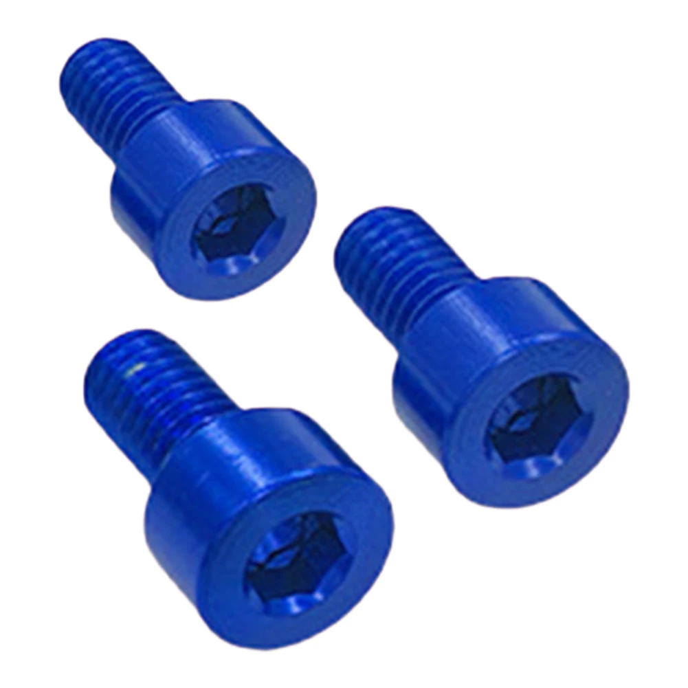 Guitar Accessories Tremolo Locking Screws Precision Electroplated Design Hassle-free Installation Guitar Part Blue