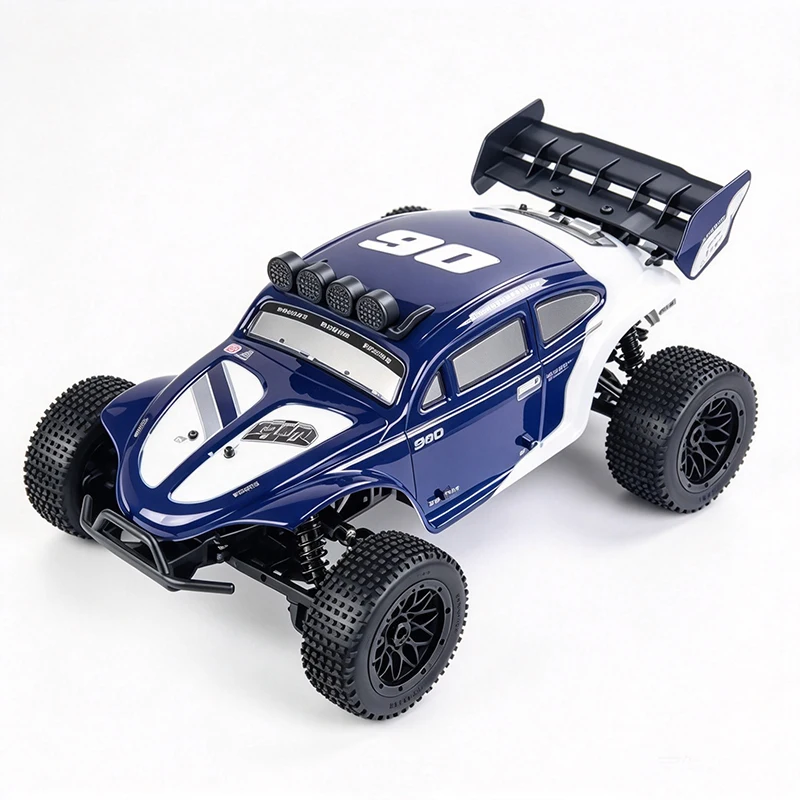 QBaja 1/6 2WD RC Desert Buggy 29CC 2‑Stroke Fuel Engine Powered 2.4G Radio Control Hobby Off‑Road Model Vehicle