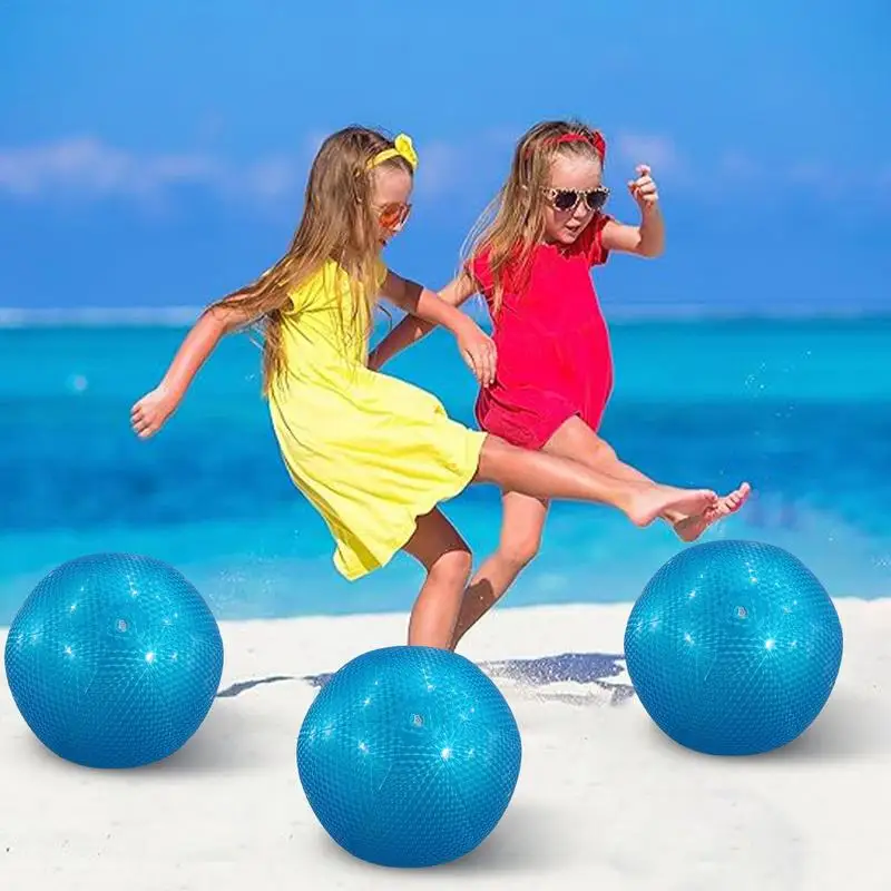 Grande bola de praia inflável para piscina, feita de pvc, para jogos aquáticos, grande, 15 polegadas