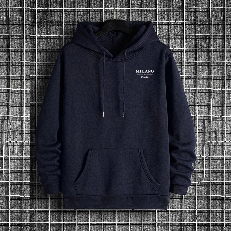 Komfort Qualität Schlichtheit 2026 Herren Kapuzenpullover Frühling Lässiger Alltags-Sportstil Herrenbekleidung Modische Sweatshirts mit Kapuze