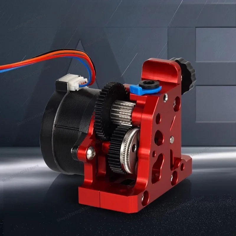 For 3D Printer Accessories, All Metal Hardened Steel Gear Reduction Extruder