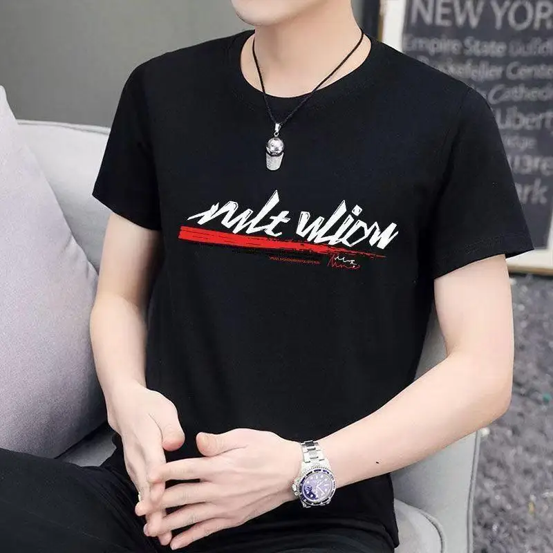 تي شيرت رجالي عالي الجودة مطبوع عليه عام 2025 من ort Sve تي شيرت صيفي عصري ماركة f Sve لون من الحرير الجليدي للجسم irt Polyes... #1