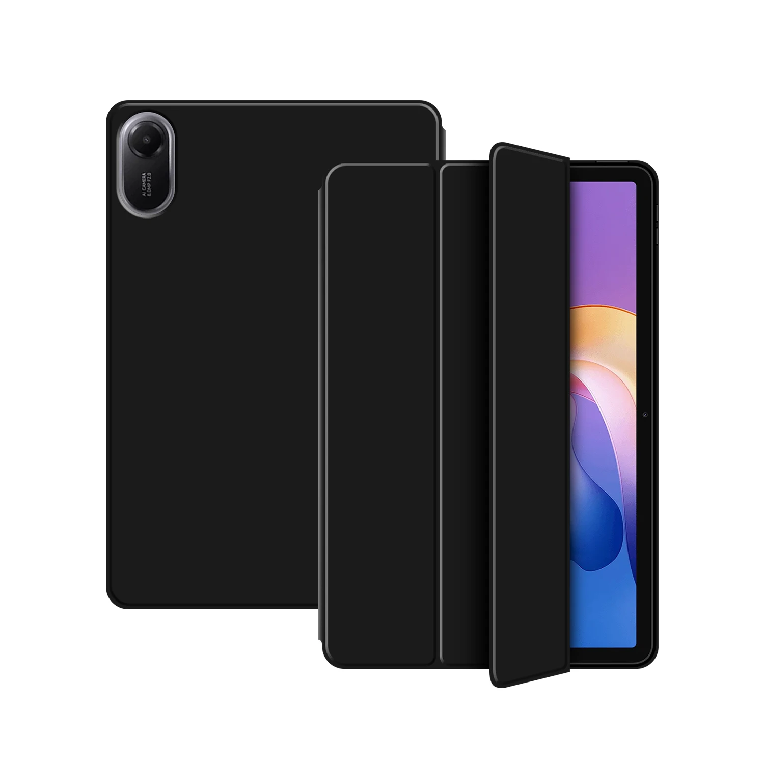 

Чехол для Xiaomi Redmi Pad 2, чехол 2025 из искусственной кожи, мягкая силиконовая задняя подставка для планшета, чехол для Redmi Pad 2, чехол Capa 11 дюймов