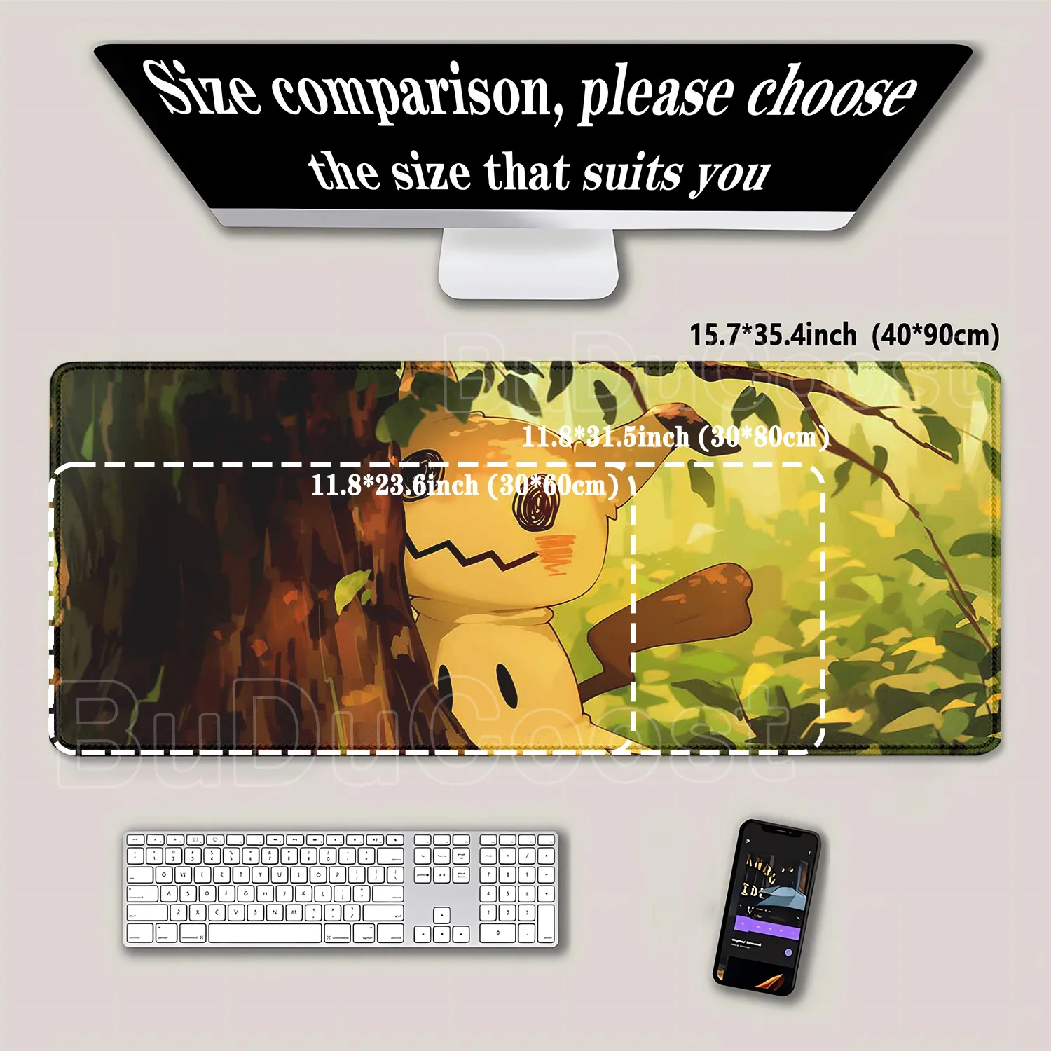 HD Printing Mimikyu Pokemon An - Pc Gaming Kawaii review and price