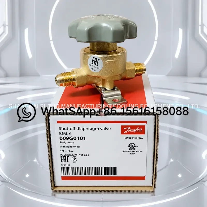 Original Danfoss Hand Valve BML Globe Valve 6 10 12 15mm 009G0101 009G0127 009G0141 009G0168 Heating System Radiator