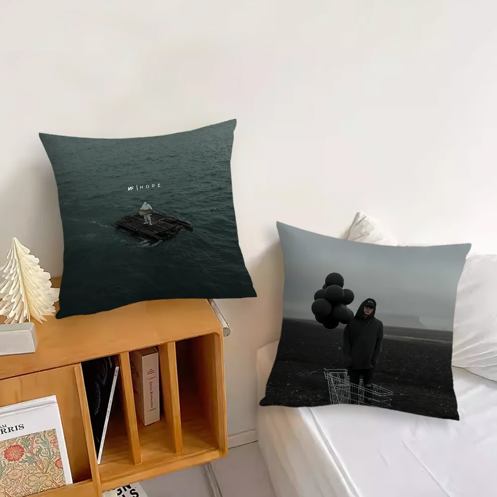 Classic Rapper NF Hope cushion cover Sofa Living Room Bedroom Headboard Backrest Cushion Square Cushion Nap Time Pillow Case