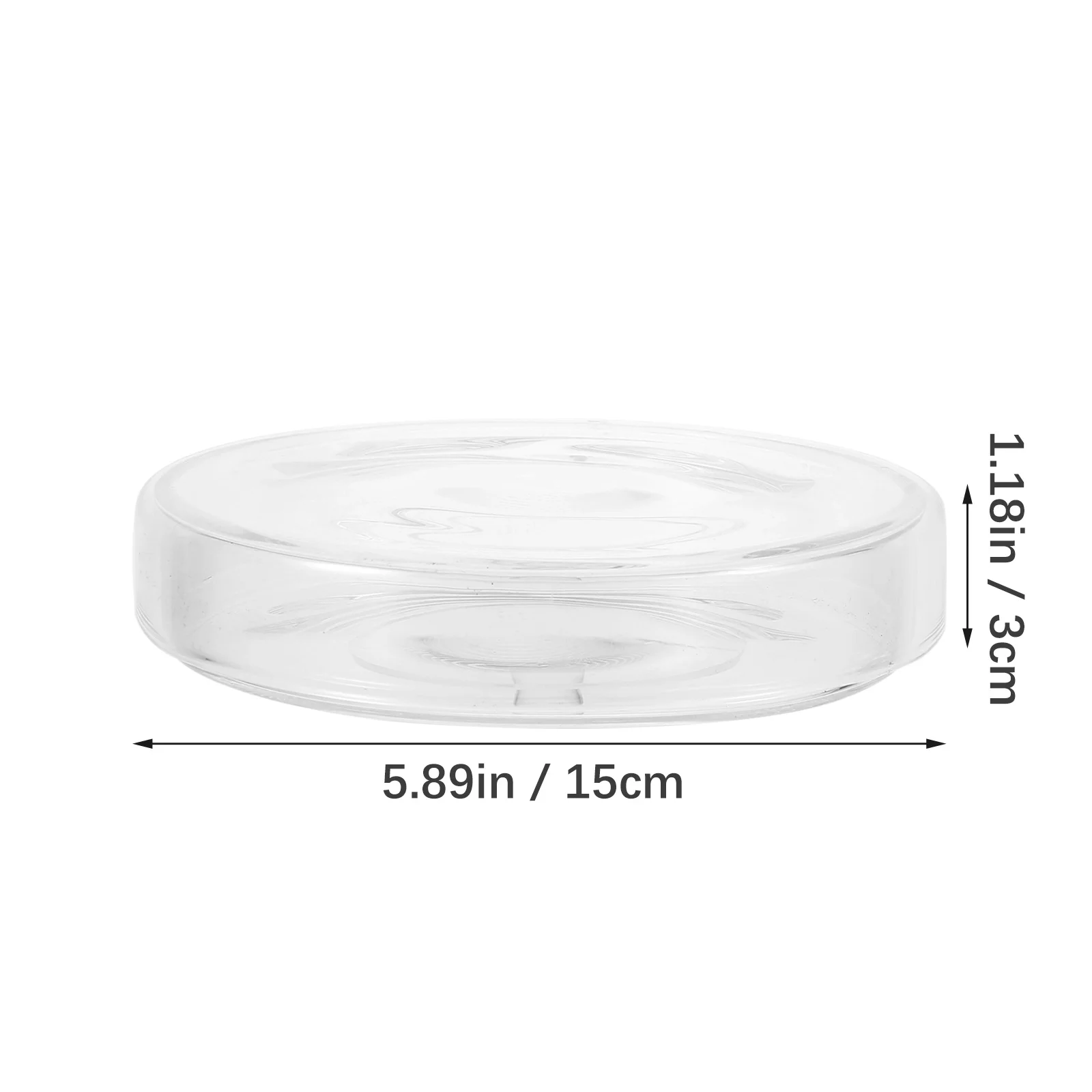 Placa de Petri profesional para cultura celular, diseño de vidrio transparente, adecuado para laboratorio, escuela, experimentos, placas de Petri, 1 Uds.
