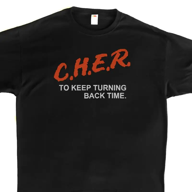 Cher Turn Back Time Dare Program Parody Funny 70S 80S 90S Rnb Dance T Shirt