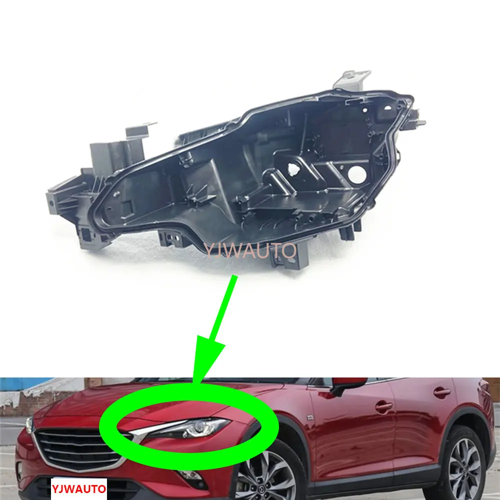 

Headlight House For Mazda CX-4 CX4 2016~2018 Car Headlamp Base Front Lamp Holder Auto Headlight Back Support