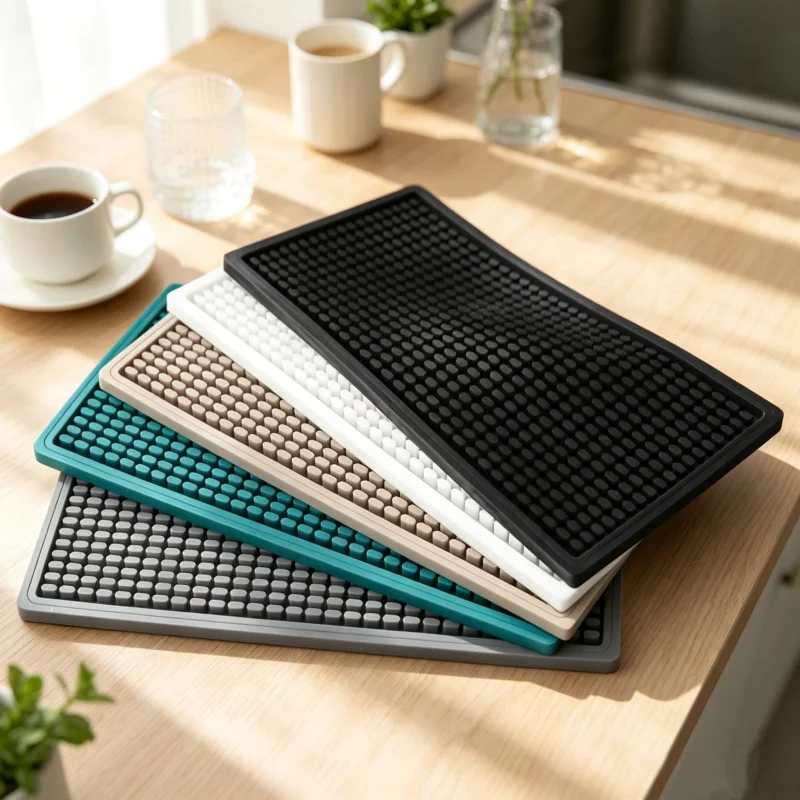 Drainable Non Slip Silicone Ba - огляд і ціна Commercial Kitchen Prep Table