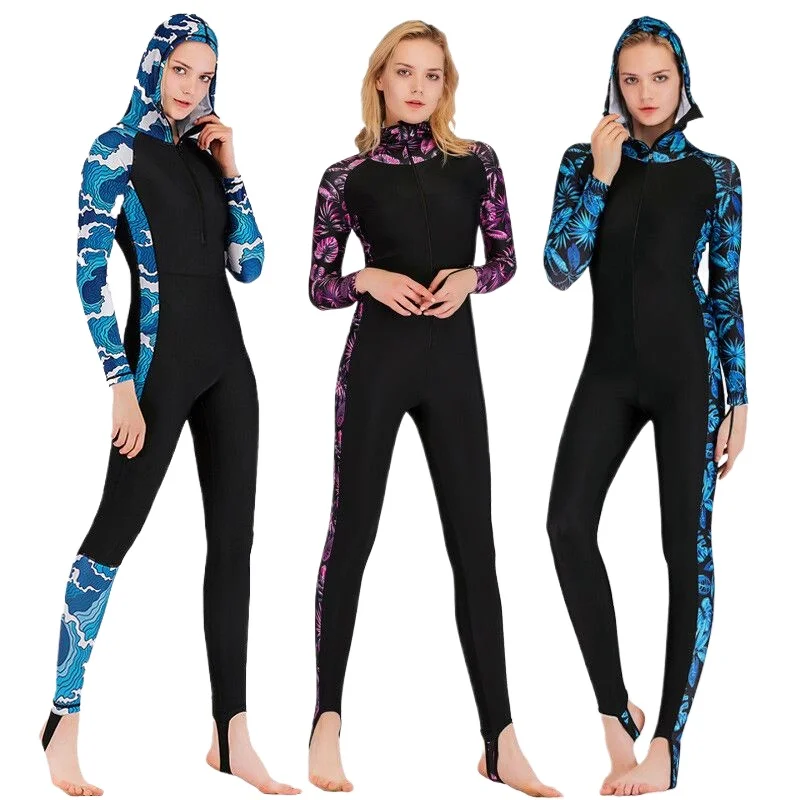 Original Girls Full Body Long Sleeve Wetsuit, Jumpsuit Sunscreen Swimsuit, Boys Jellyfish Suit Snorkeling Surf Clothing