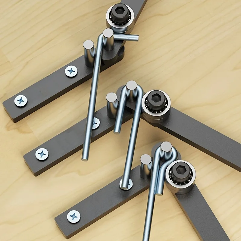 Dobrador de Ferro Manual 1-8mm/180 °   Dobrador de Tubos Retos, Mini Ferramenta de Dobragem de Metal para Barras Redondas de 1/4" e 1/8"