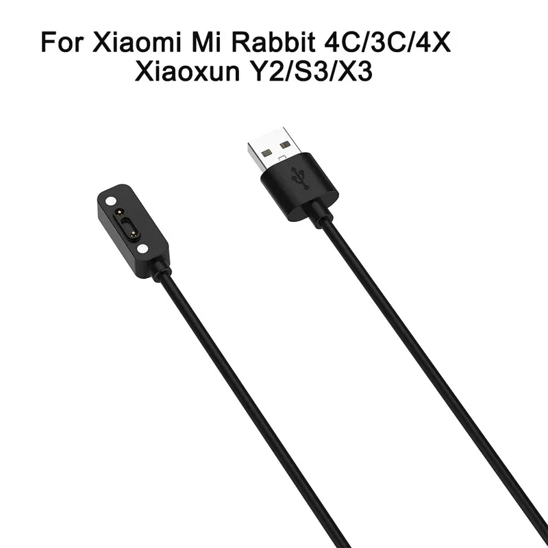 Cargador rápido USB para Xiaomi Mi Rabbit, reloj de teléfono para niños 5C 4C/3C/4X Pro 2S 4Pro Xiaoxun Y2/S3/X3, cable de carga