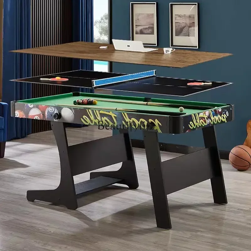 

LD33Pool Table Household Small Mini Ball Table Multi-Functional Three-in-One Adult American Table Tennis