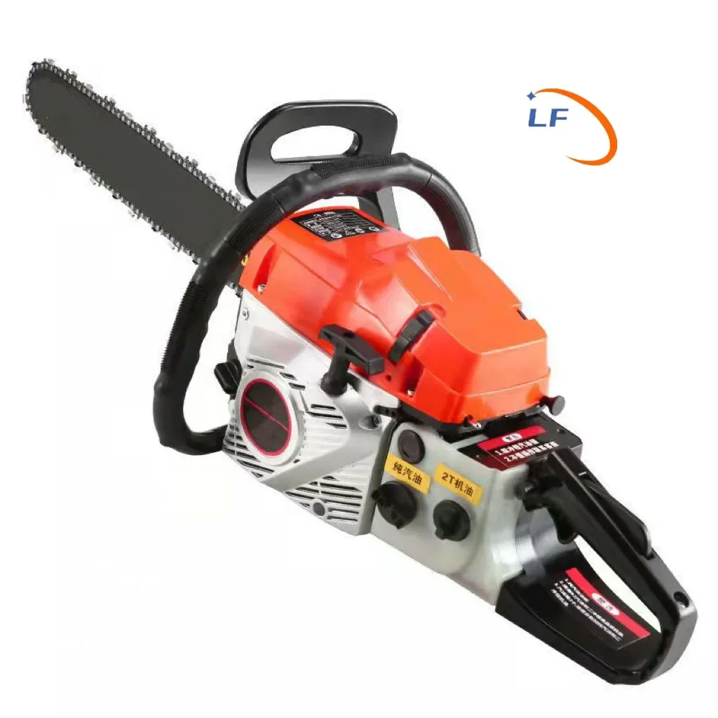 Two Stroke 20 Inch Gasoline Chain Saw Portable Chainsaw Petrol Chainsaw Wood Cutting Saw