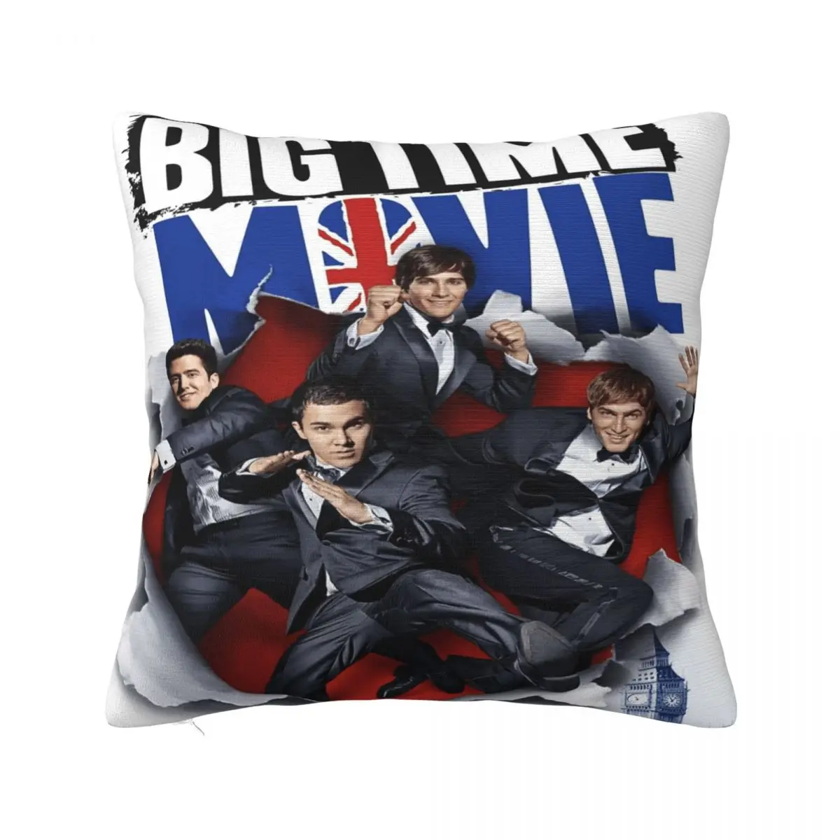 Soft and Sweet Bed Big Time Rush｠rock BandDecoration Pillowcases Stuff Pillow Covers Zipper Multiple Sizes