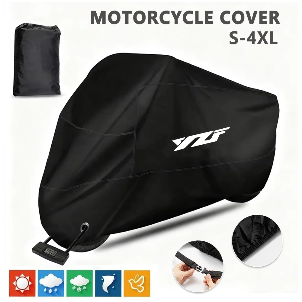 For Yamaha YZF R3 R25 R6 R1 2013-2019 Protector Cover Weather And Lightning Protection Rain Waterproof Cover