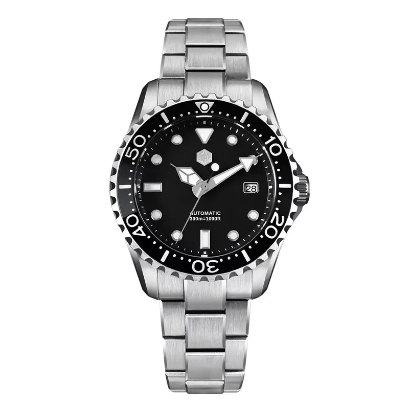 San Martin SN0009 New 40-44mm Luxury Men's Diver Watch Classic High Quality NH35 YN55 Automatic Mechanical Sapphire BGW-X1 20Bar