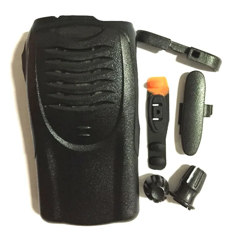 A Set Front Panel Cover Case Housing Shell with Volume and Channel Knobs for Kenwood TK3160 Two Way Radio Walkie Talkie