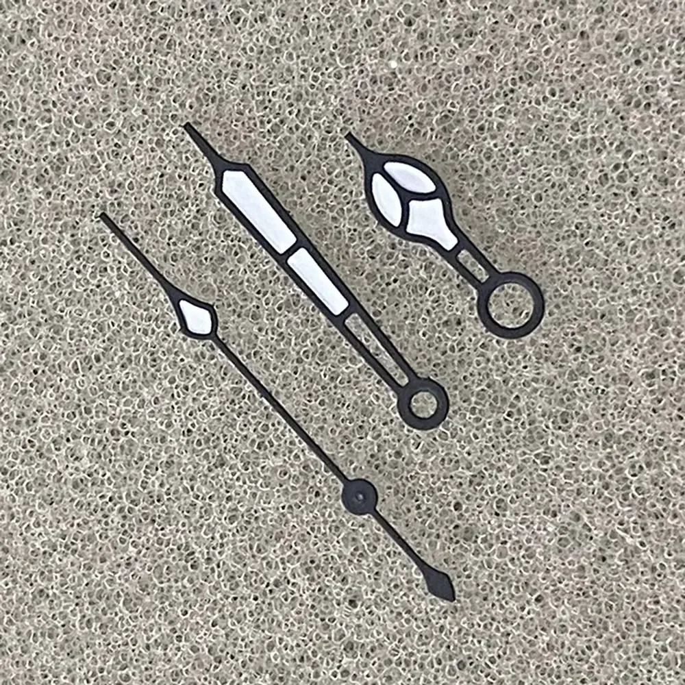 أيدي مضيئة مؤشرات ساعة خضراء ، حركة DIY بها بنفسك ، أسود ، فضي ، ذهبي ، NH35 ، NH36 ، 4R ، 7S ، 8 مللي متر x 12.5 مللي متر x 13 مللي متر ، جديد