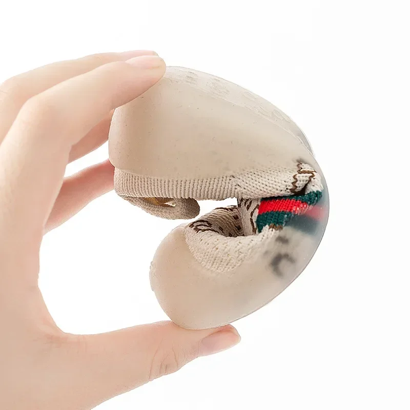 أحذية مشي للأطفال ، أحذية شبكية عصرية ، لون سادة ، نعل ناعم ، جديد #4