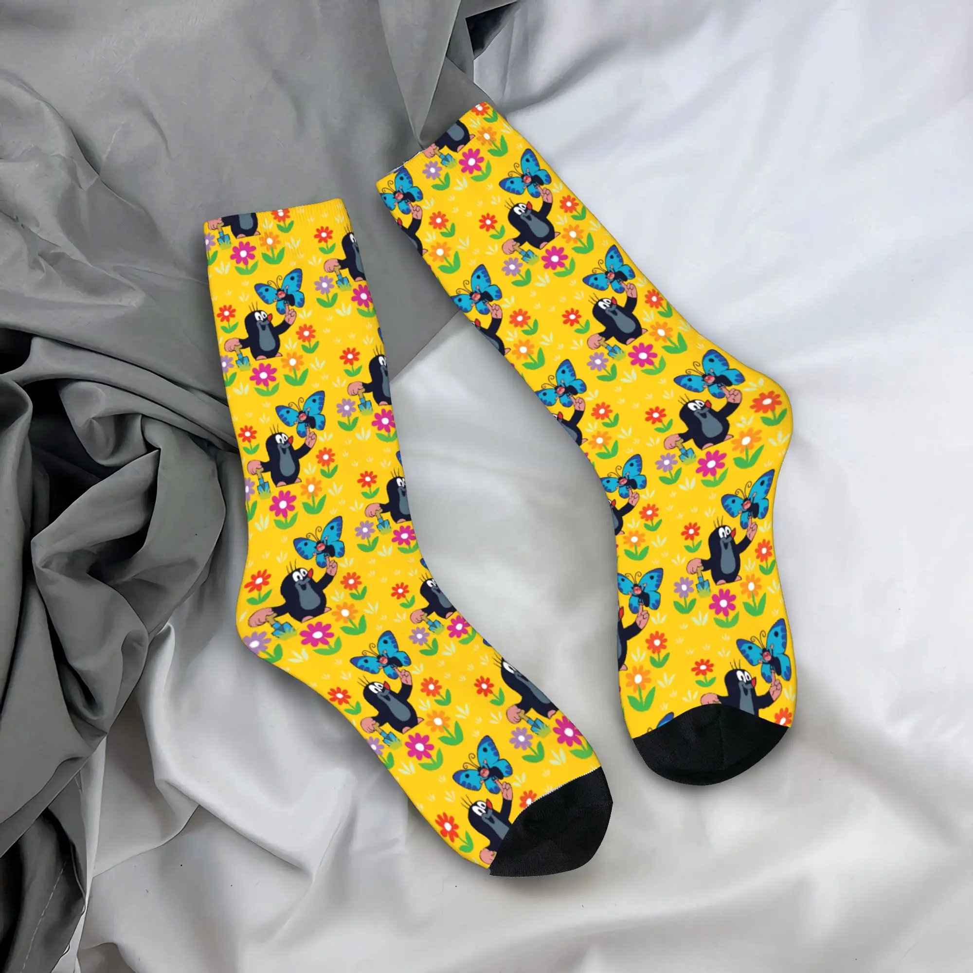 

Custom Anime K-Krteks M-Moles Hot Men Women Crew Socks Unisex Novelty 3D Print Manga Dress Socks