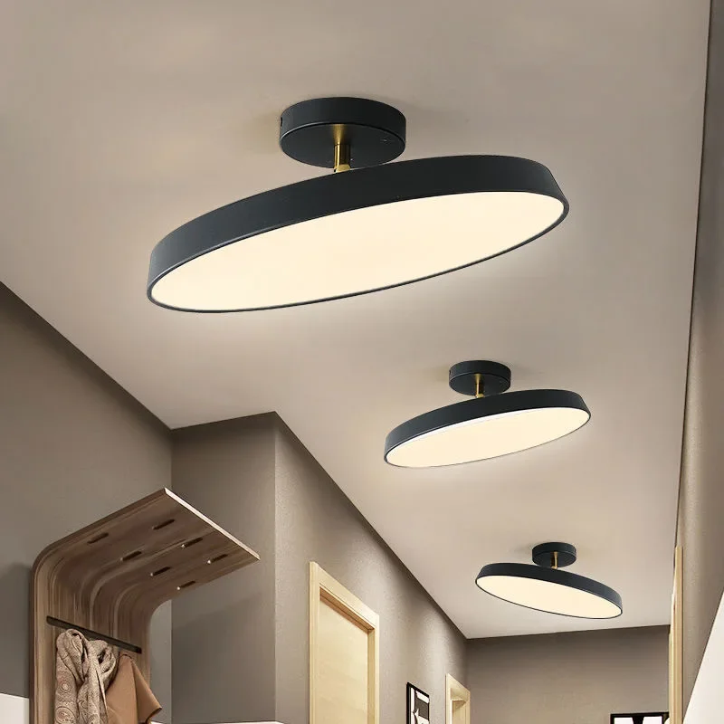 Modern LED Aisle Ceiling Lamp for Living Room Bedroom Balcony Cloakroom Corridor Ceiling Light Home Indoor Decor Lustre Fixtures