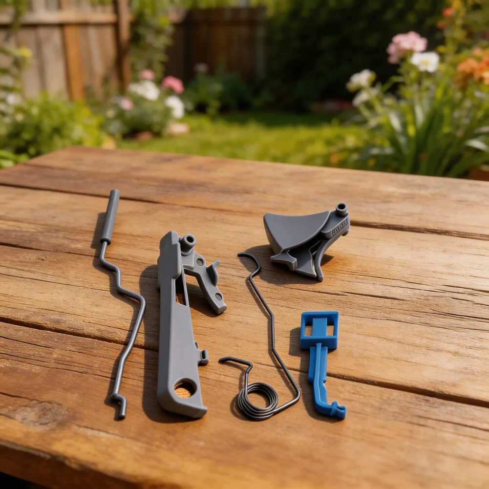For Chainsaw Repair Throttle Trigger Kit Lock Spring Rod Precision Engineered Tool Parts As Shown In The Picture