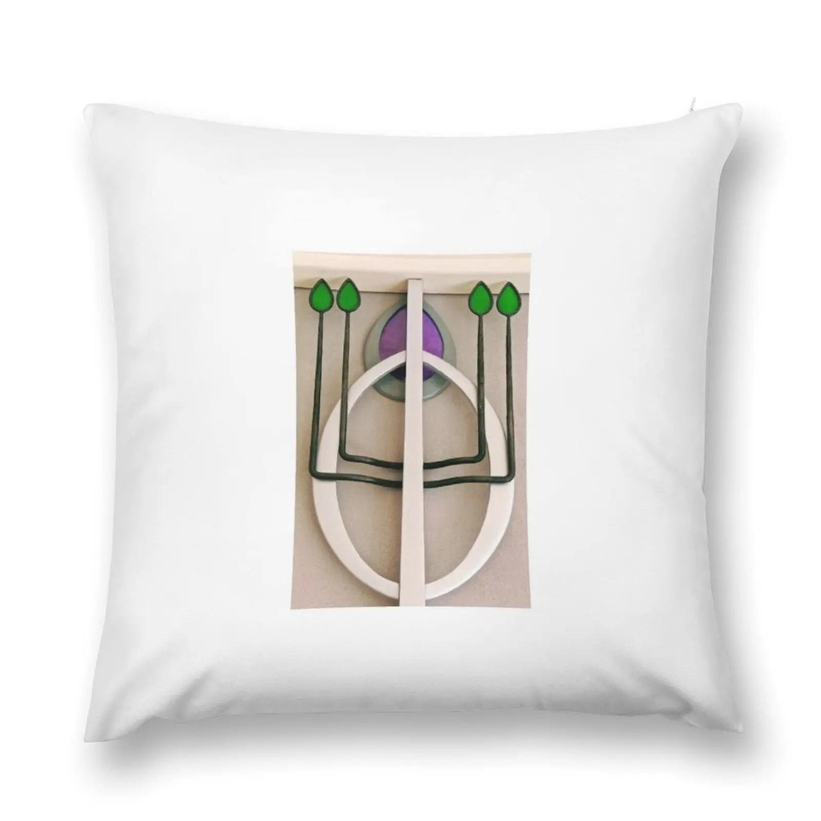 Cabinet Detail, Glasgow - Charles Rennie Mackintosh Throw Pillow Pillow Cases luxury sofa pillows pillow