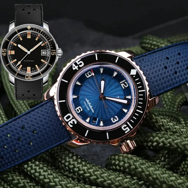 Strap for Omega Rolex SUB Seamaster Seiko 005 IW DW Replacement 18mm 20mm 22mm Rubber Wrist Bracelet BLANCPAIN Fifty Fathoms