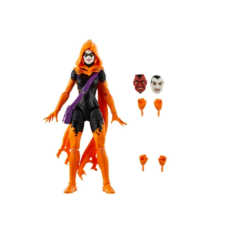 Marvel Legend Halloween Spider-Man Ben Reilly's Girlfriend Halloween Female Ghost 6-inch Movable Figure Model Toy Gift