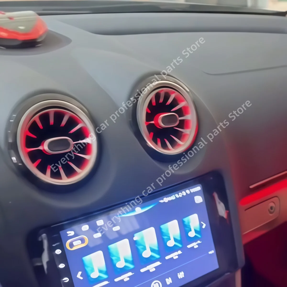 Car Ambient light for Mercedes Benz ML GL W164 LED Venti port Door light guide strip Atmosphere modification parts APP control