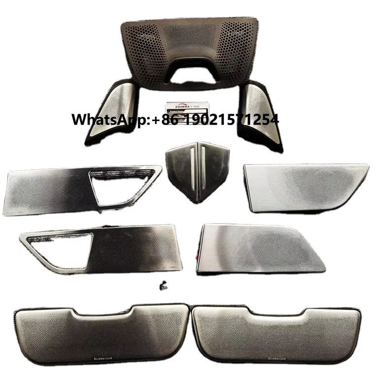 

Epoch MotorParts Car Led Interior Light Accessories Modification Luminescent Cover Plate for X5/X7 G05/G07 17 Pcs