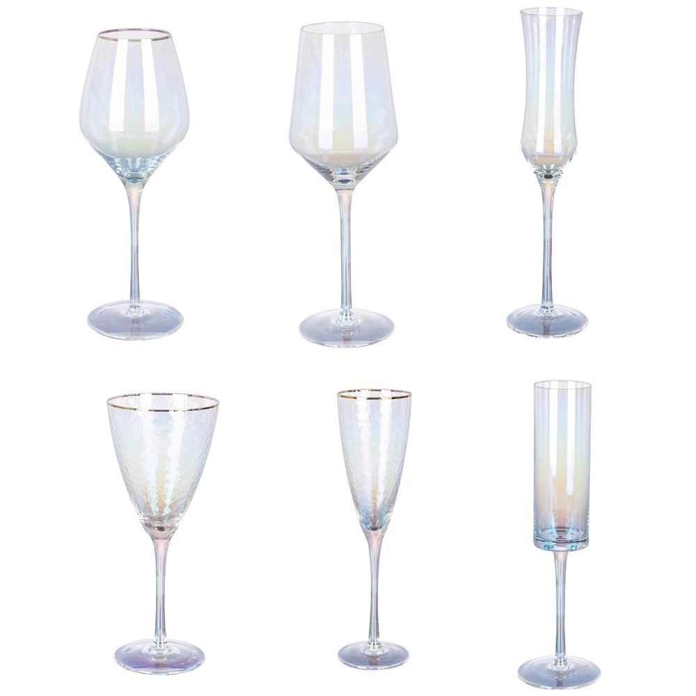 Goblet Wine Glass Kitchen Utensil Water Grape Champagne Glasses Bordeaux Wedding Party Birthday Gift Crystal Lead-Free Champagne