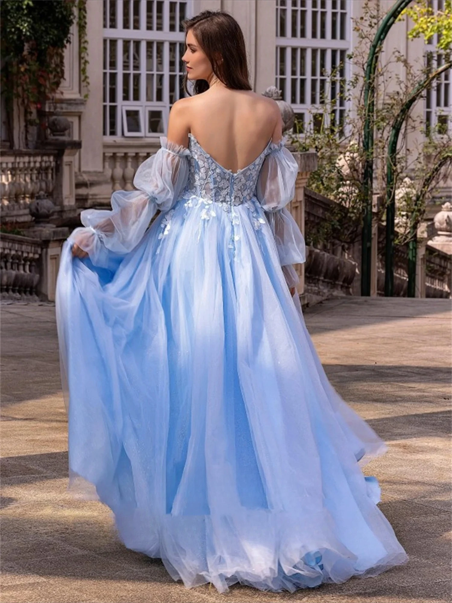 ロングイブニングドレス女性エレガントなドレス女性のための結婚式パーティーカスタマイズされたプロムドレス高級ボールガウンローブ夜会フォーマル新しい